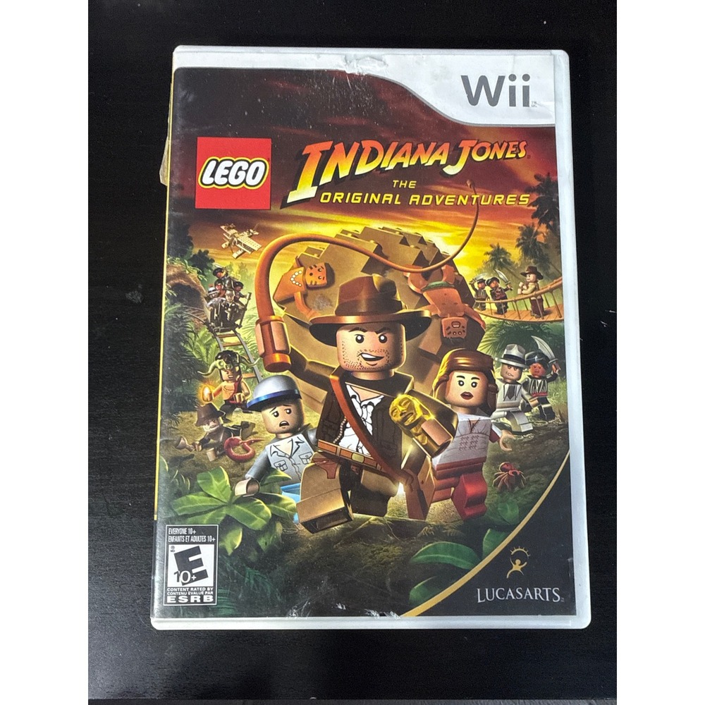 LEGO Indiana Jones The Original Adventures Nintendo Wii Game LucasArts RVL-RLJE